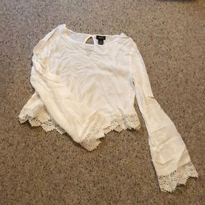 Crop top/long sleeve